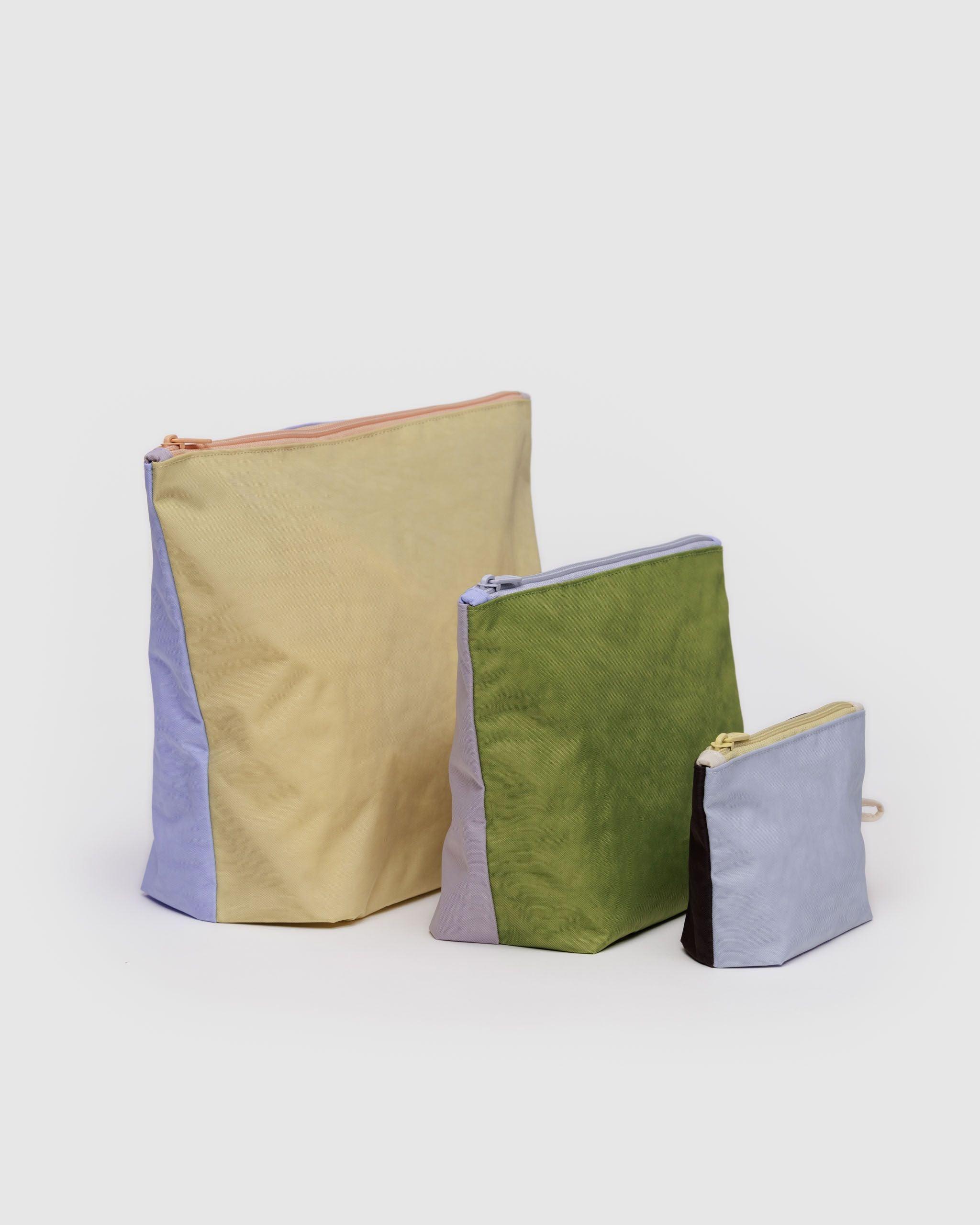 Go Pouch Set Pastels Colorblock