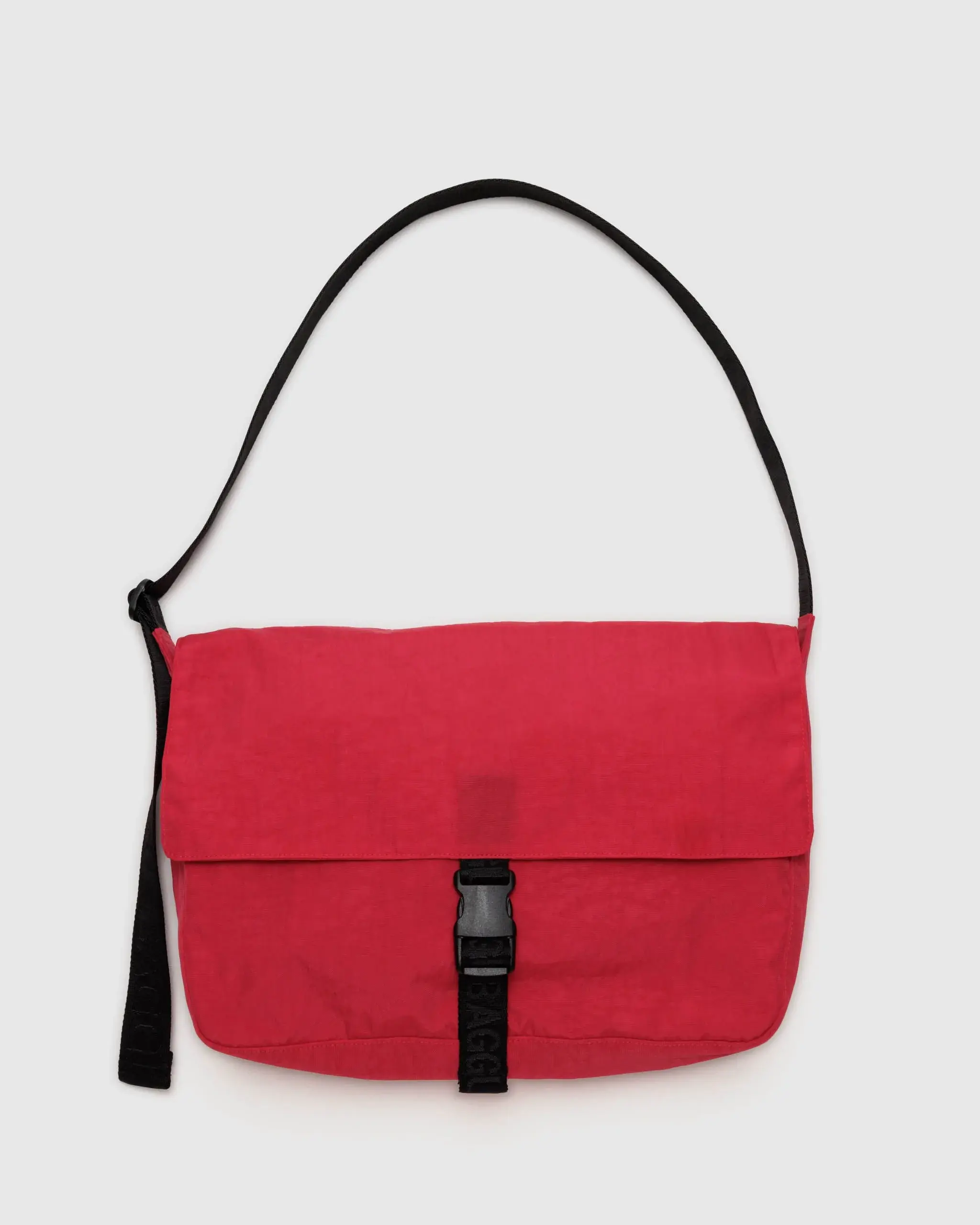 Nylon Messenger Bag Candy Apple