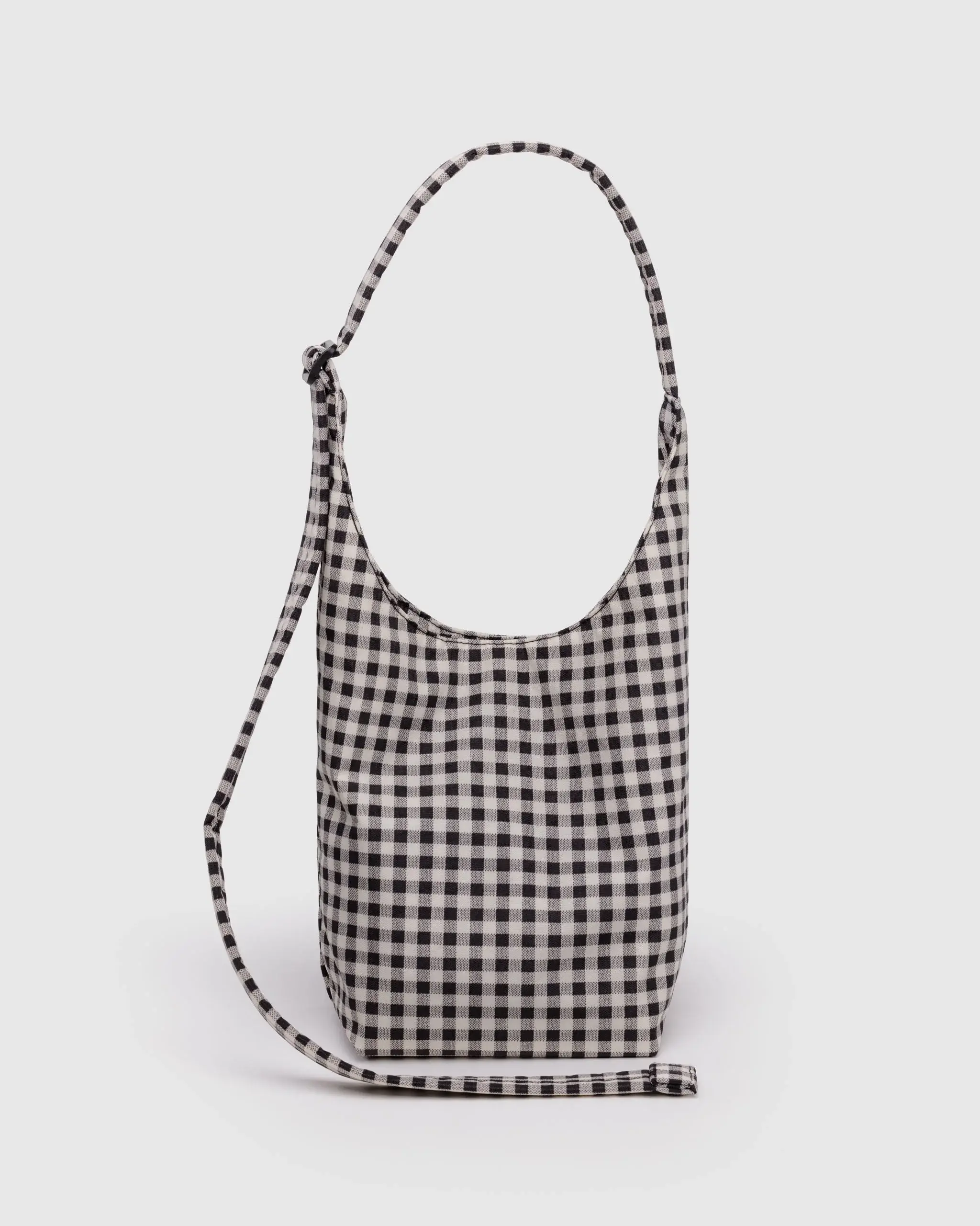 Small Nylon Sling Black & White Gingham