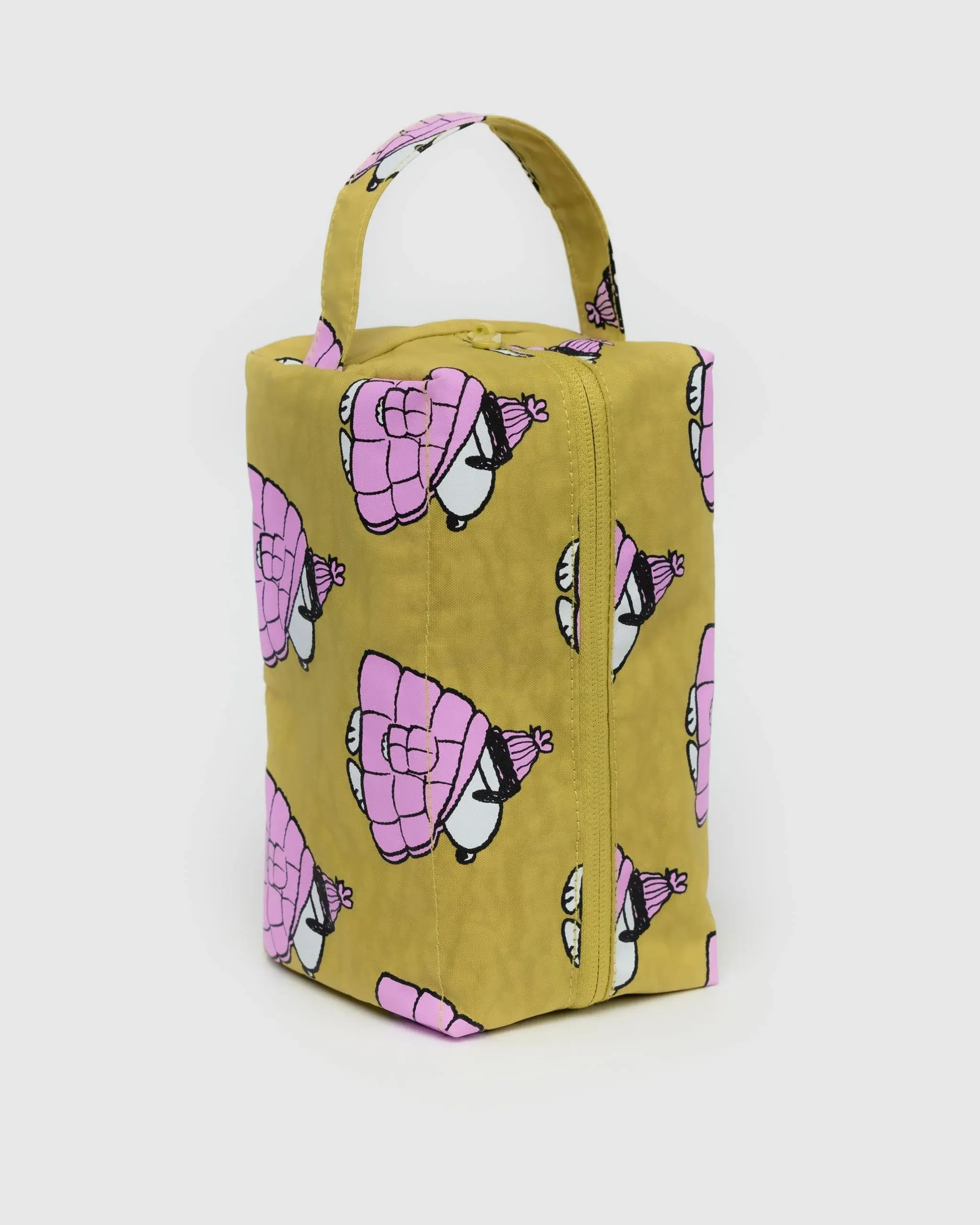 Dopp Kit Puffer Snoopy Pink