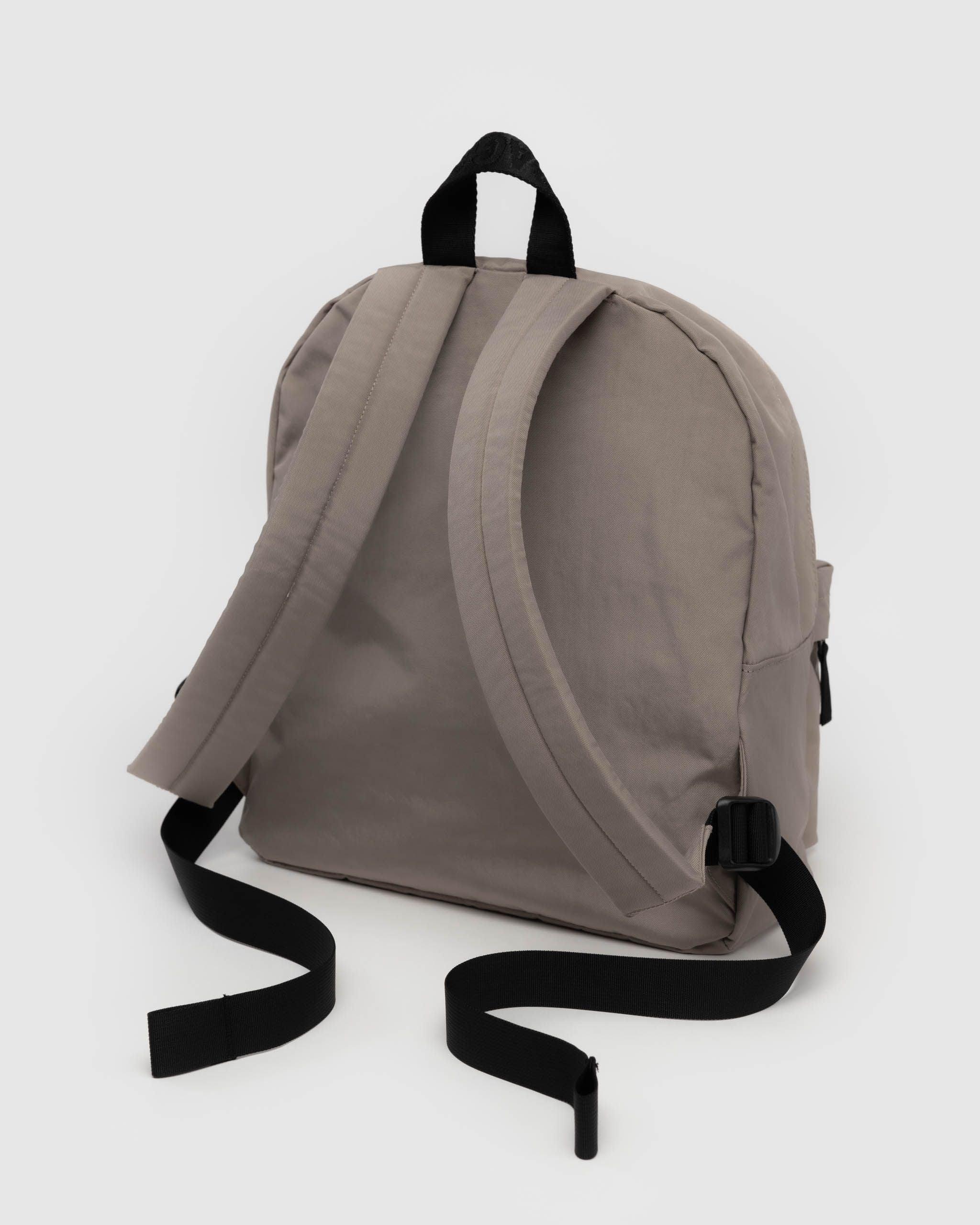 Medium Nylon Backpack Dove - Image 5