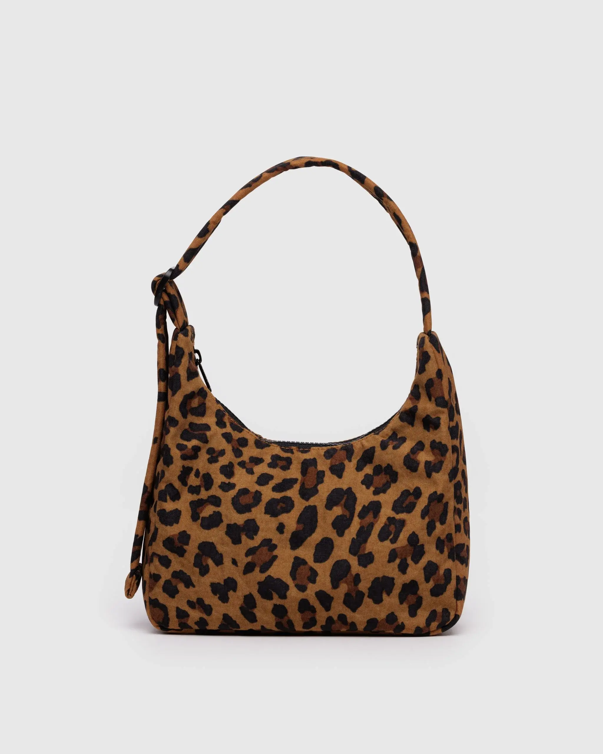 Mini Nylon Shoulder Bag Leopard