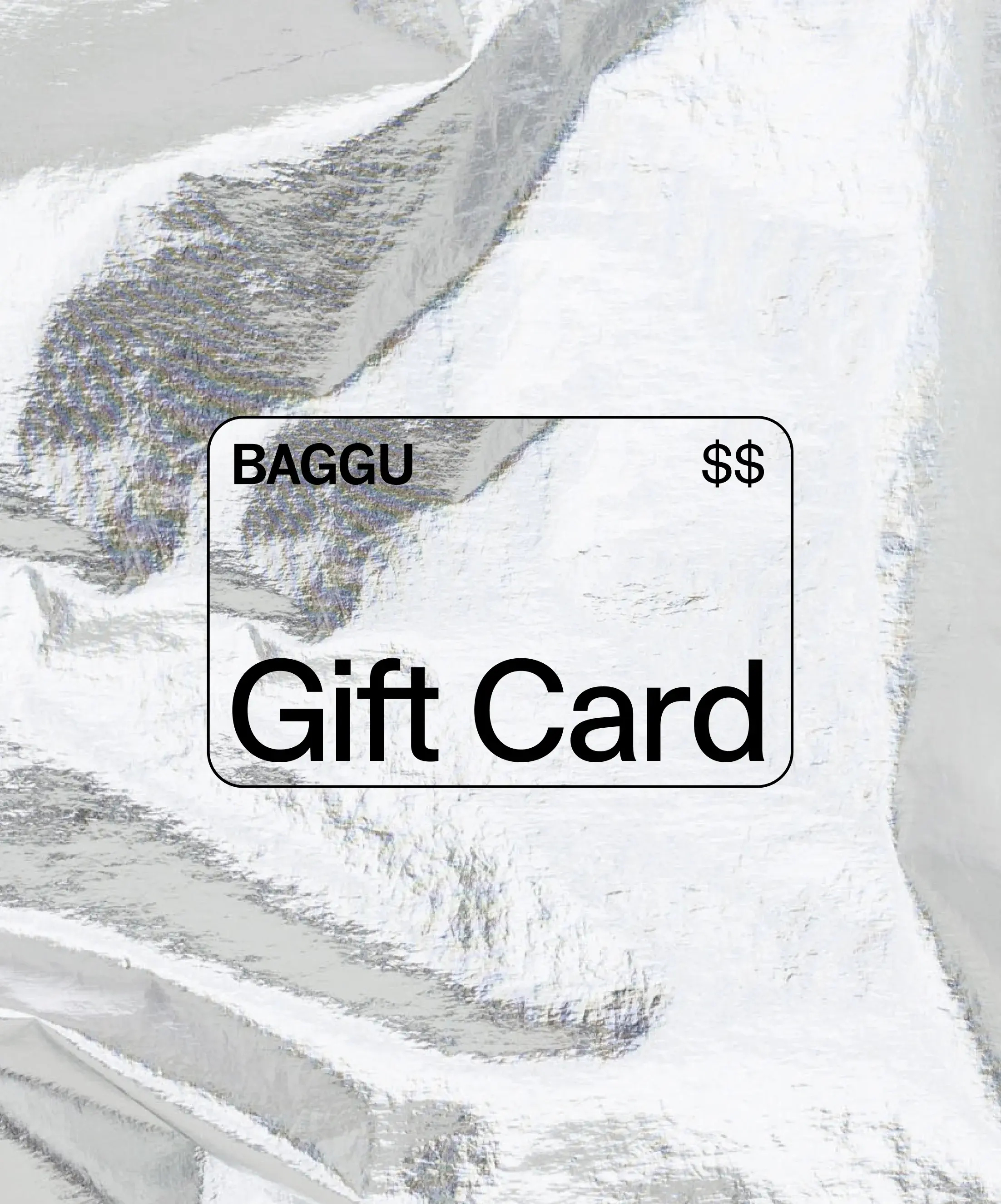 Digital Gift Card Silver Metallic