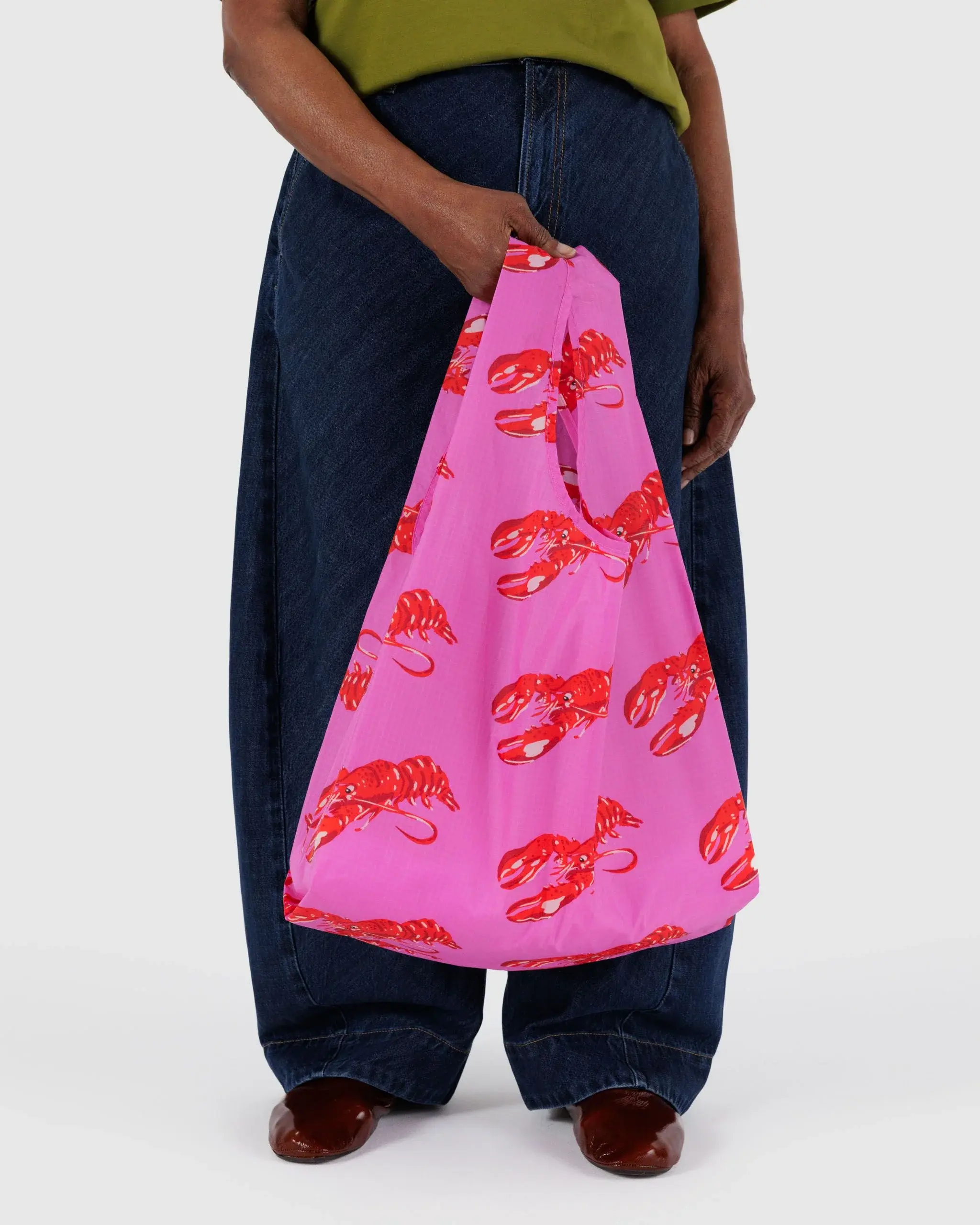 Standard Baggu Pink Lobster - Image 3