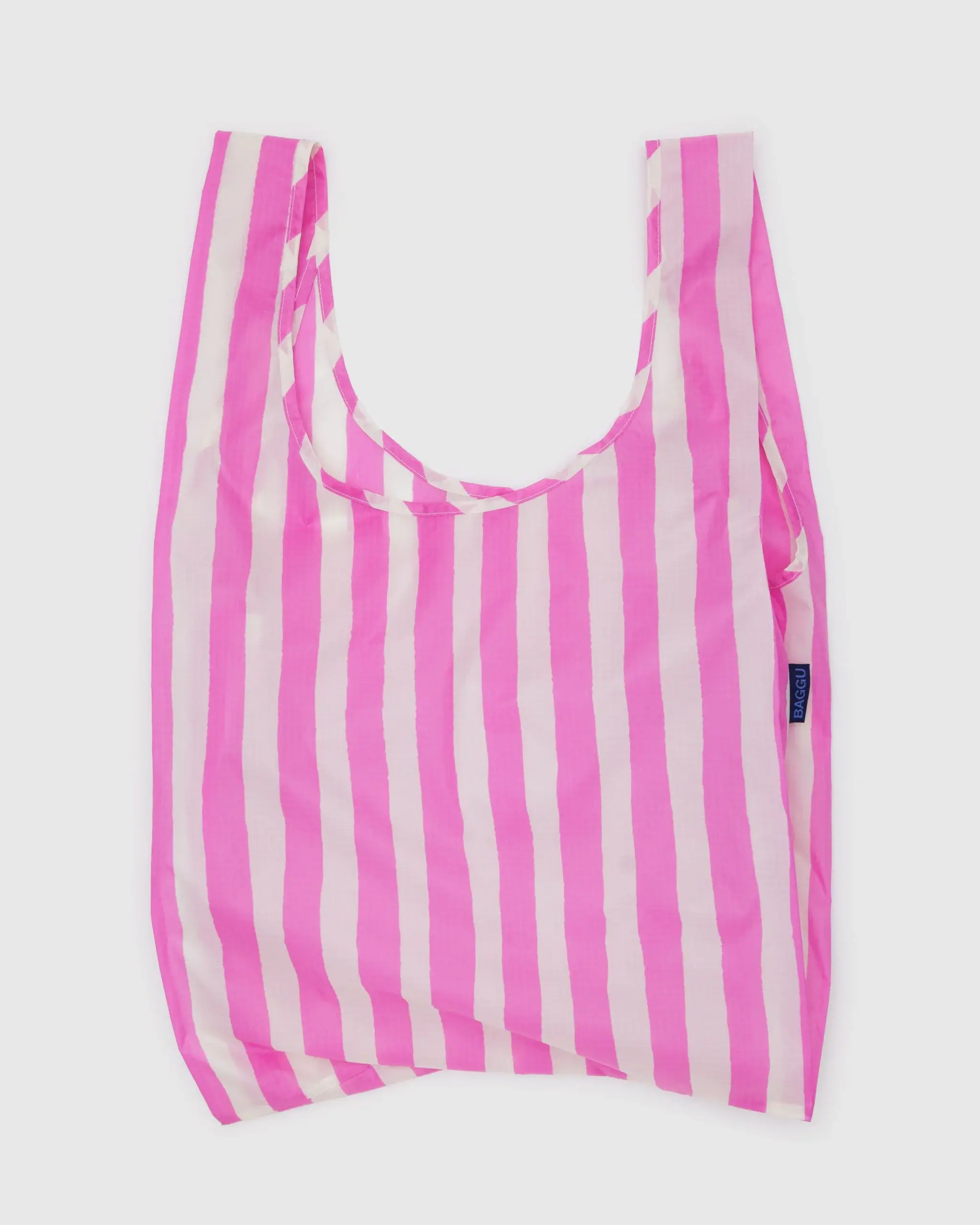 Standard Baggu Pink Painted Stripe