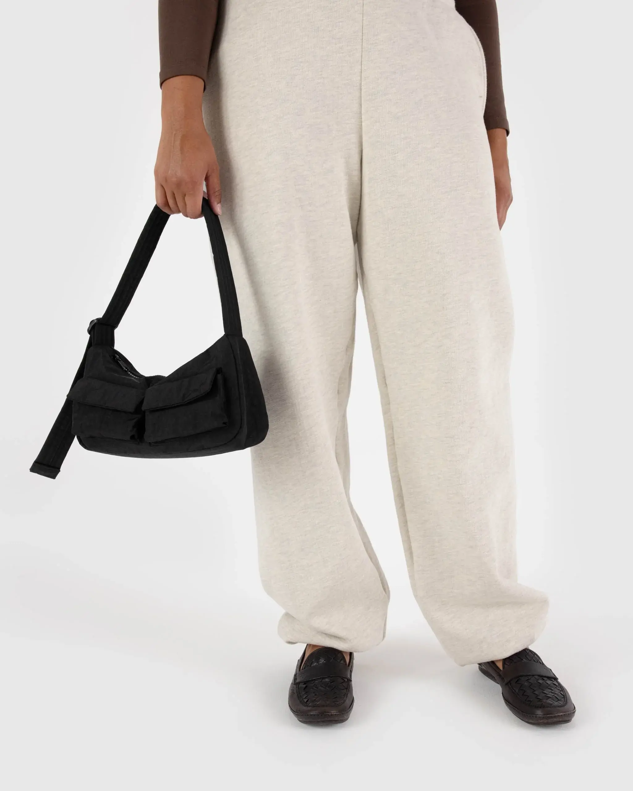 Cargo Shoulder Bag Black - Image 3