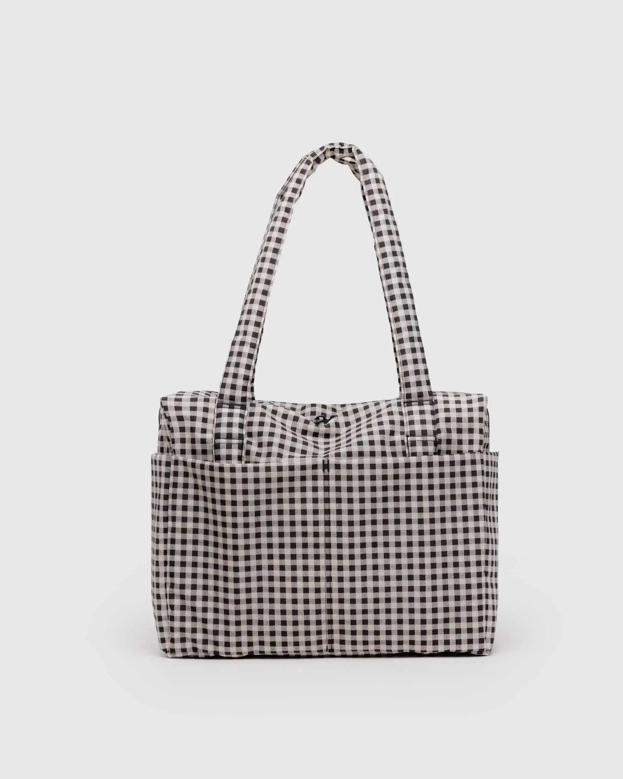 Small Cloud Carry-On Black & White Gingham