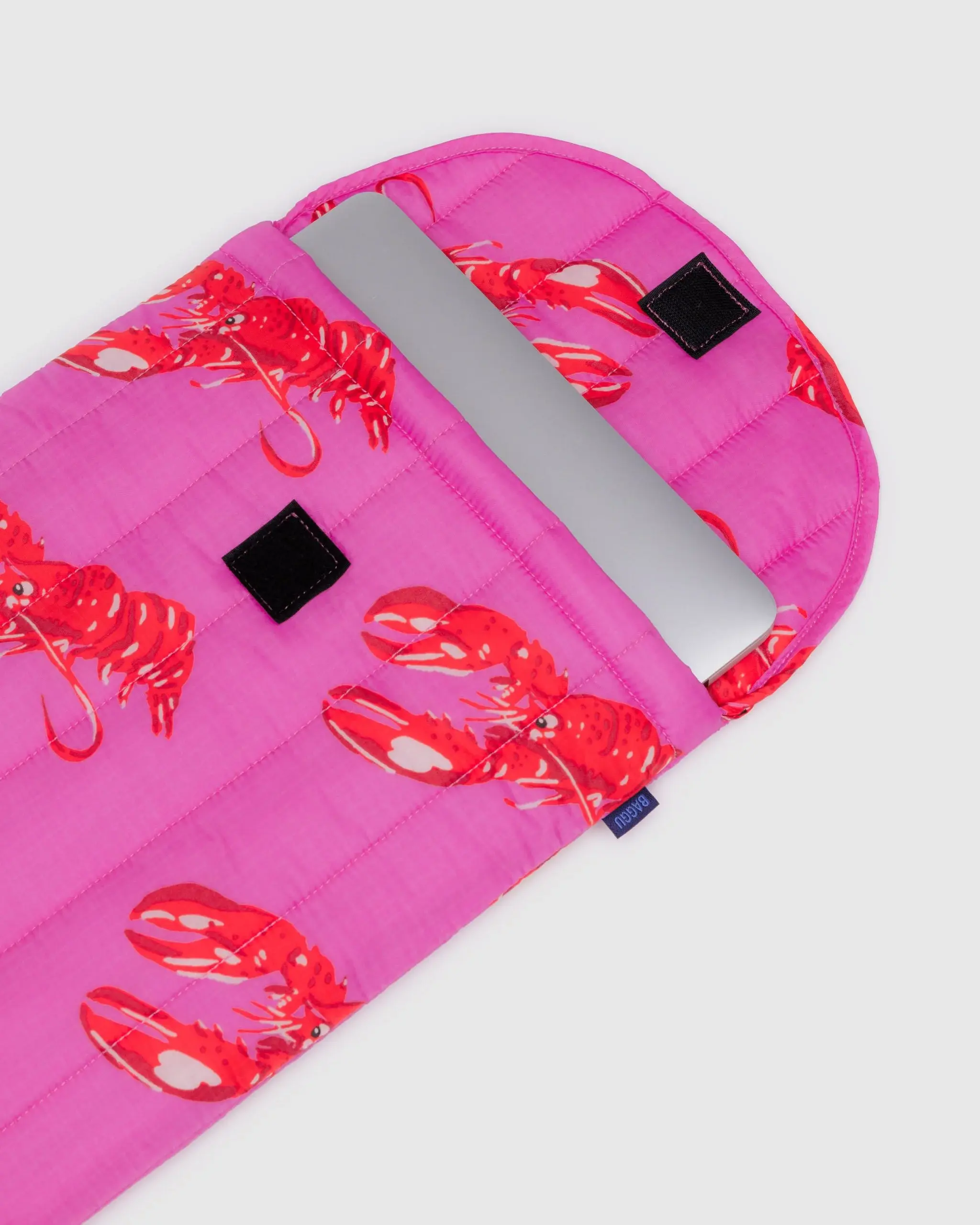 Puffy Laptop Sleeve 16" Pink Lobster - Image 2
