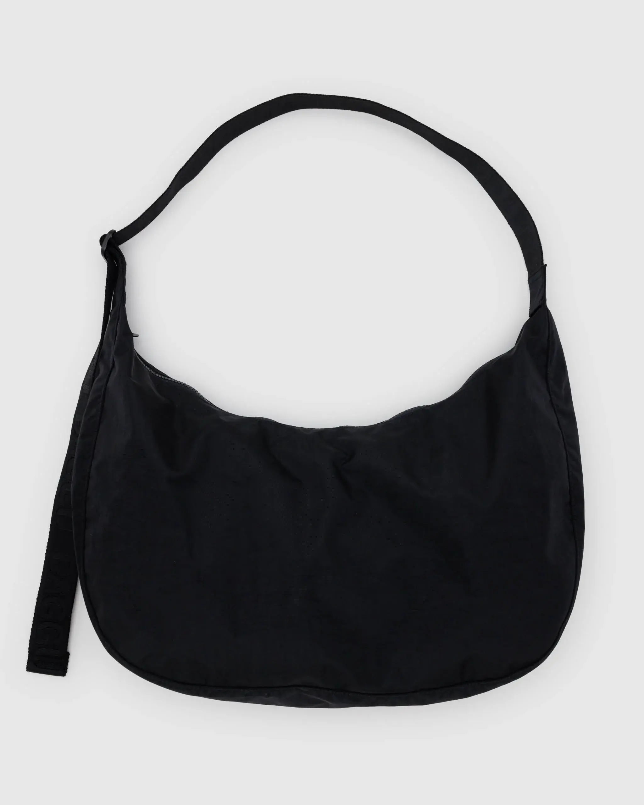Large Nylon Crescent Bag Black 41"